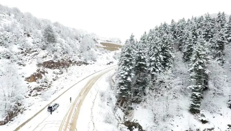 Nisan'da Beyaz Şok: Bir İlde Kış Geldi!