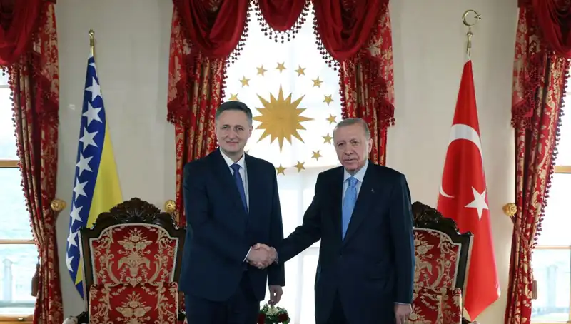 Cumhurbaşkanı Erdoğan, Bosna-Hersek Yetkilisi Becirovic ile Tarihi Görüşme Yaptı