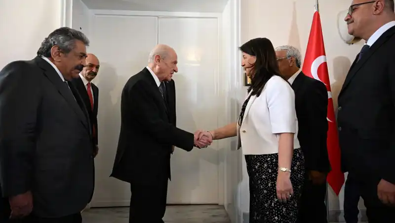 MHP Genel Başkanı Bahçeli, DEM Parti Heyetiyle Tarihi Görüşmeye Imza Attı