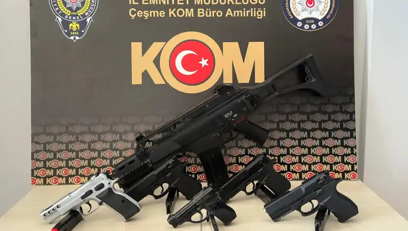 Çeşme'de Suç Çetesi Operasyonu: 3 Şahıs Tutuklandı!