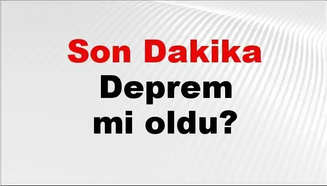 Kütahya'da Son Dakika Deprem: Neler Oluyor ve Ne Yapmalıyız?