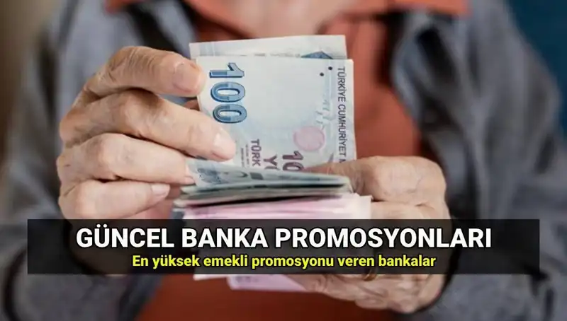 2025'te Emeklilere Özel: En Yüksek Promosyon Veren Bankalar Hangileri?