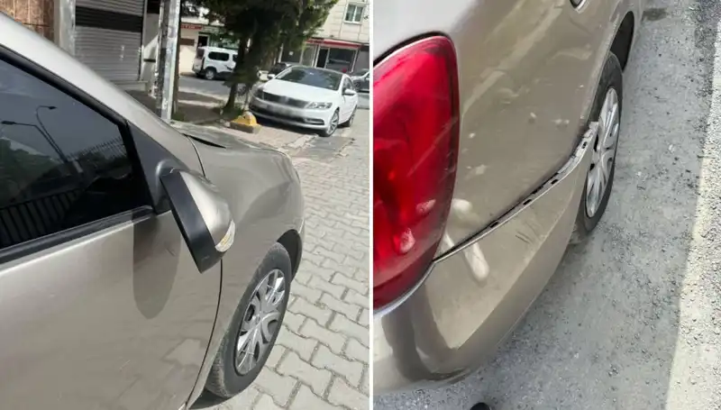 Motosikletli Magandanın Şehirdeki Kargaşası: Aynayı Kırdı, Kavgaya Çağırdı!
