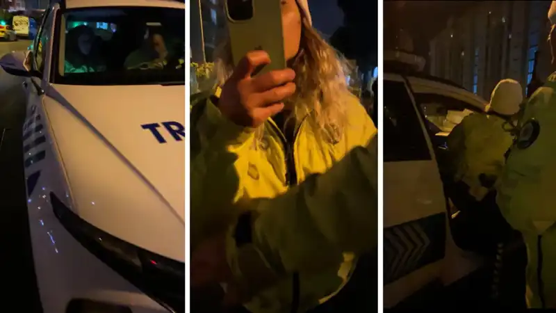 e-Devlet'ten Cezayı Gören Vatandaş, Polislerle Tartıştı!