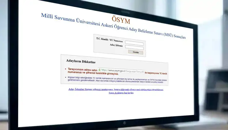 2025 MSÜ Sınav Sonuçları Ne Zaman Açıklanacak? Sorgulama Ekranı Burada!