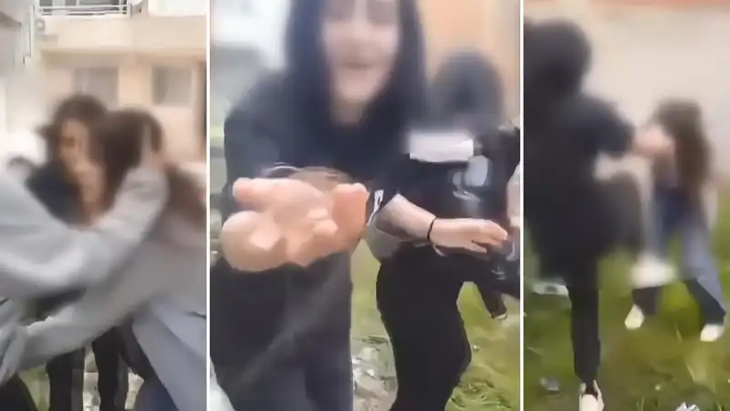 İstanbul'da Akran Zorbalığı: Saç Saklama Anları Kamerada