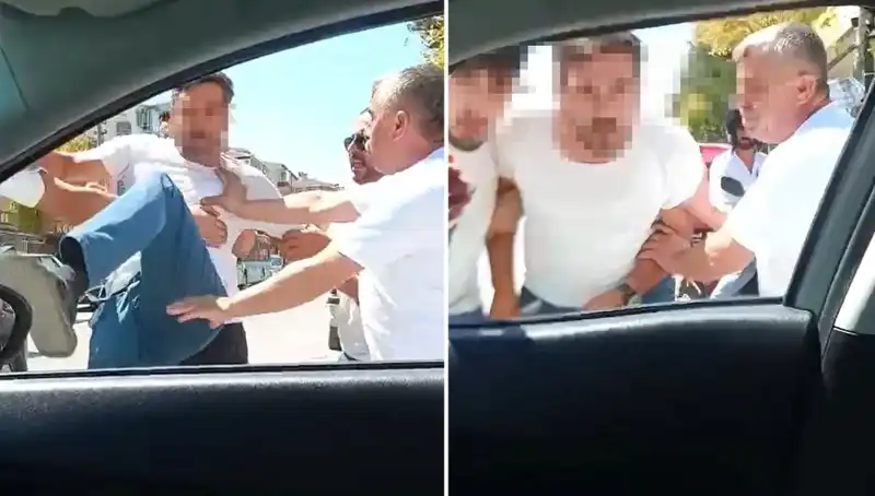 Dolmuş Şoförü Trafikte Korku Dolu Anlar Yaşattı