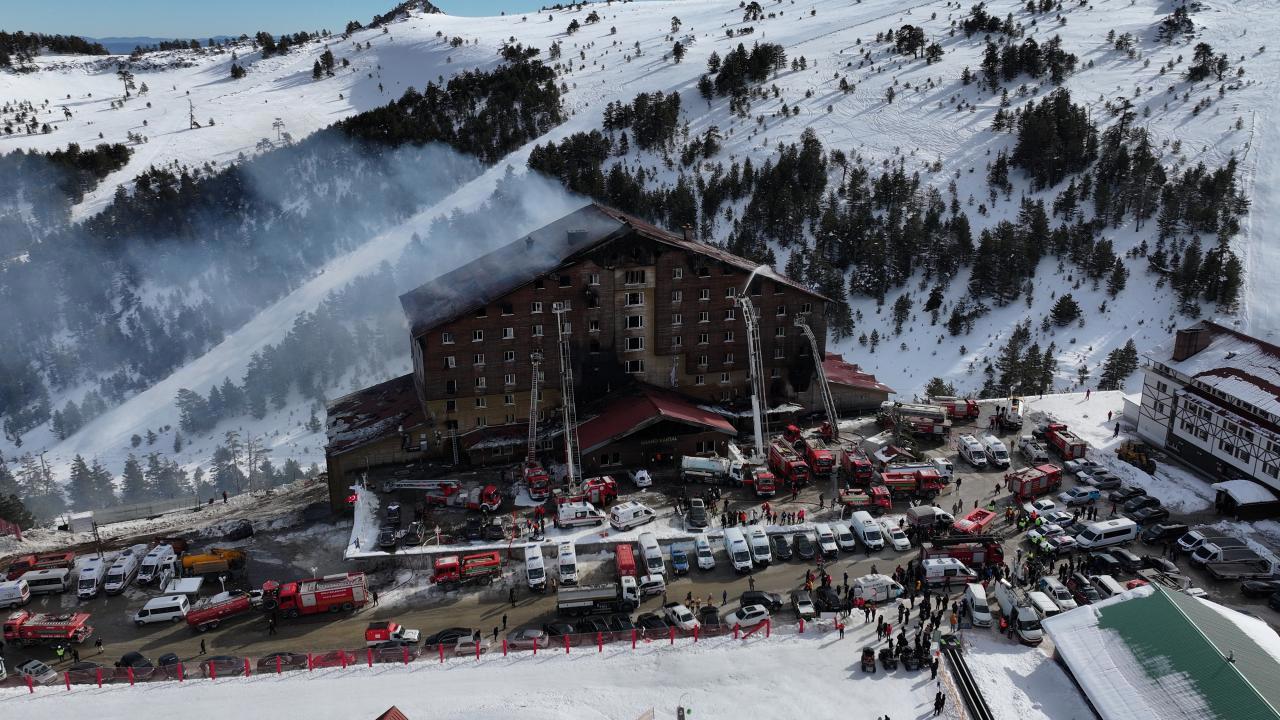 Kartalkaya'daki Otel Yangını Soruşturması: 6 Zanlı Hakkında Tutuklama Kararı Verildi