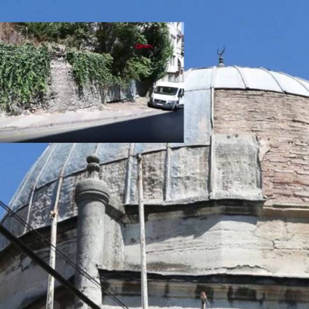 "Şehir Merkezindeki Tarihi Çeşme Harabe Haline Geldi: Kaplamaları Döküldü"