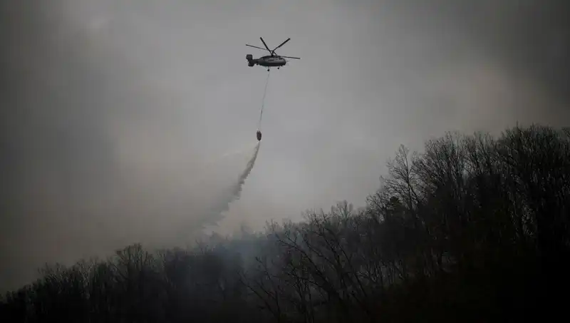 Güney Kore'de Yangın Söndürme Helikopteri Düştü: Acı Kayıp ve Kurtarma Mücadelesi
