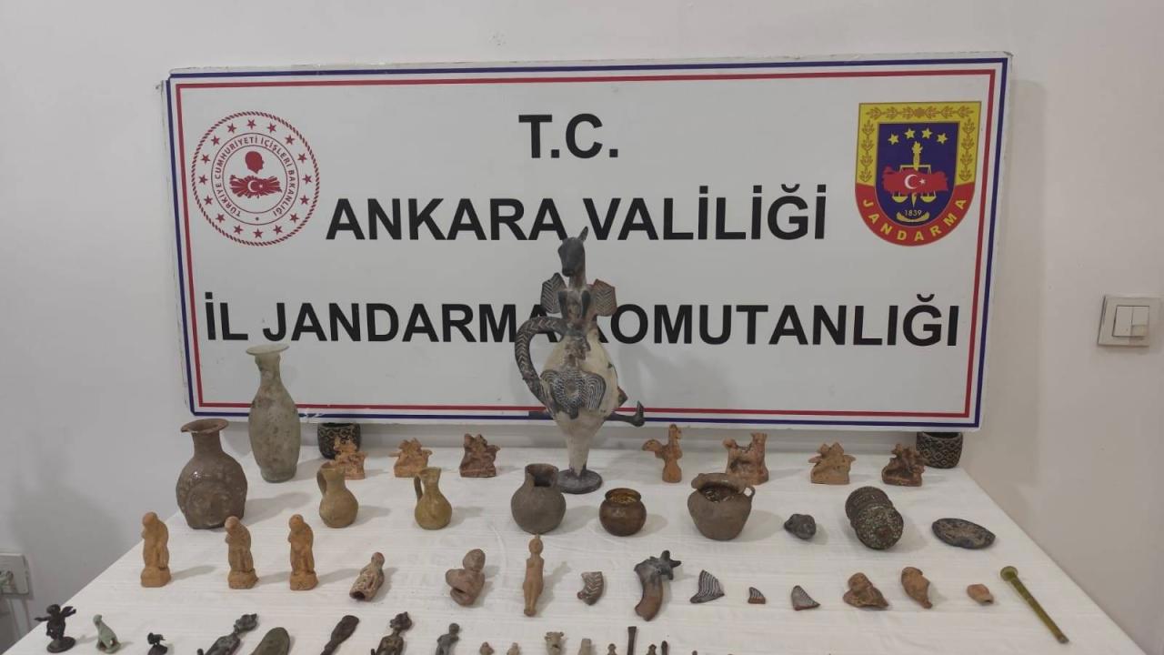 Başkentte Tarihi Eserler Ele Geçirildi